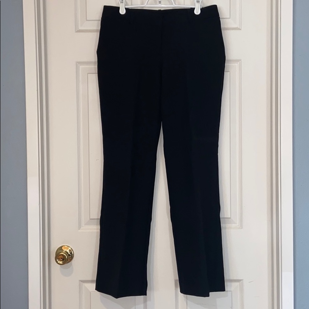 Worthington Petite curvy fit career black slacks